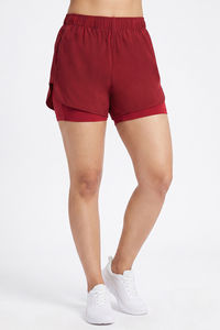 Zelocity Moisture Wicking Training Short - Deep Claret — thumbnail 1